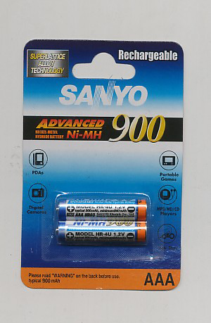 Importador de Pilas 900 Sanyo Distribuidor de pilas, relojes, baterias