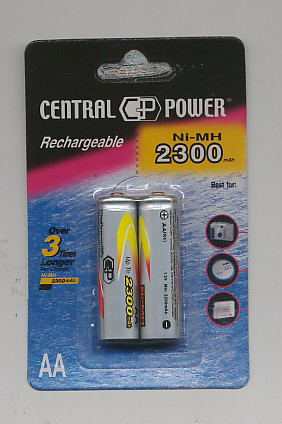 Importador de Pilas CP2300 Central Power Distribuidor de pilas, relojes, baterias