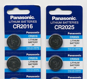 Importador de Pilas CR2016 -  CR2025 -  CR2032 Panasonic Distribuidor de pilas, relojes, baterias