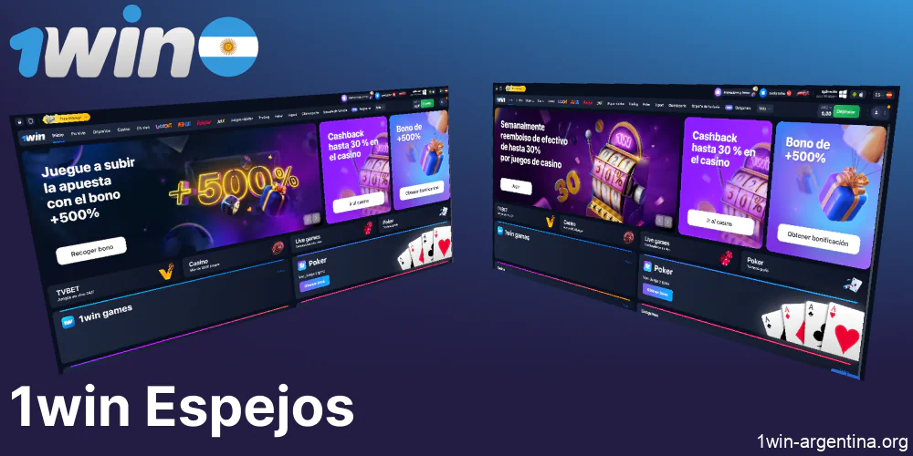 1win espejos y versiones alternativas en Argentina