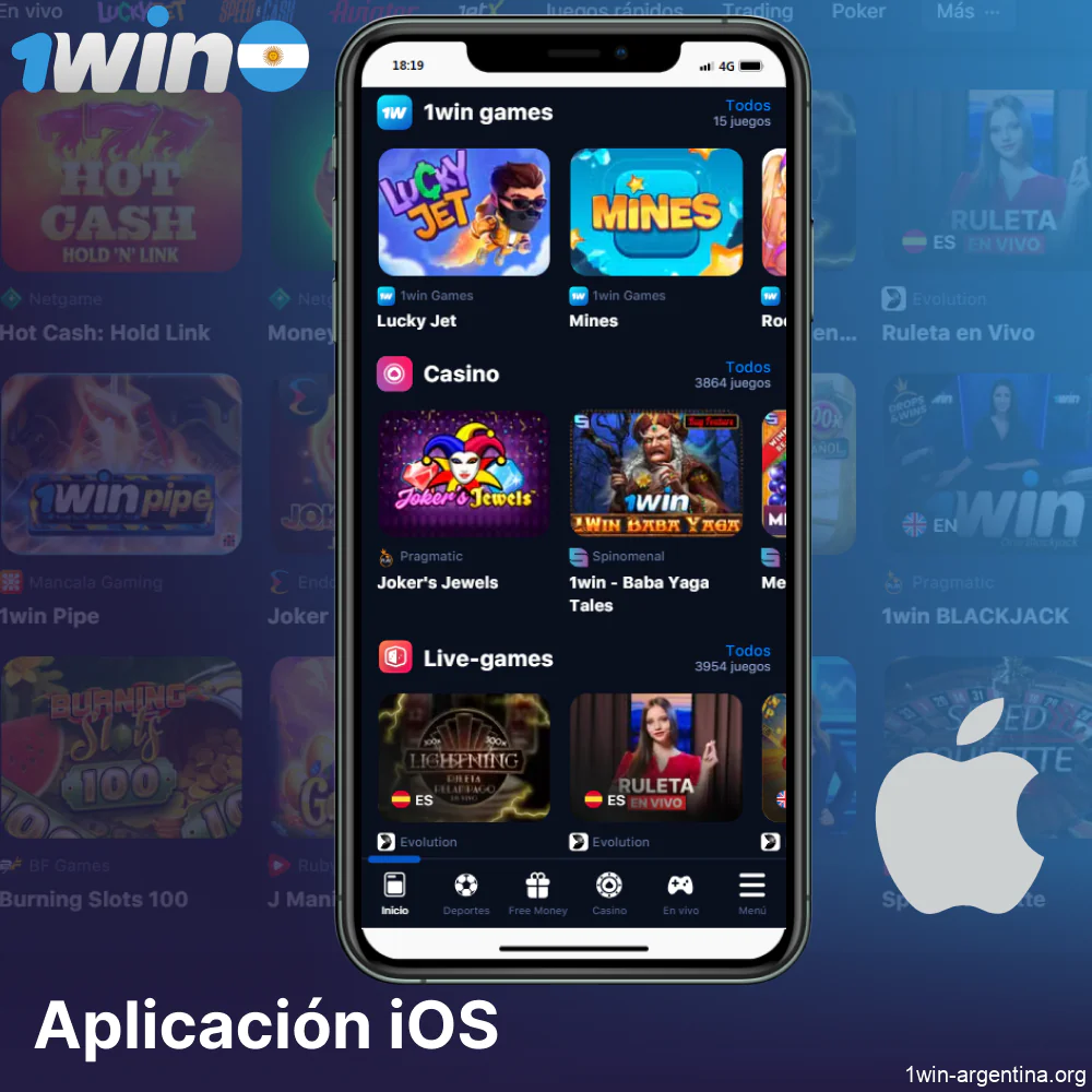 Guía de instalación de la aplicación móvil 1win disponible en dispositivos iOS