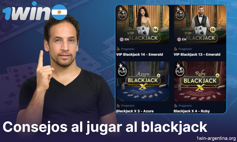 Trucos y consejos para jugar al Blackjack en 1win con éxito