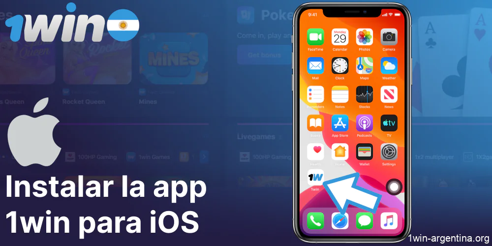 Instrucciones para instalar la aplicación 1win en dispositivos iOS