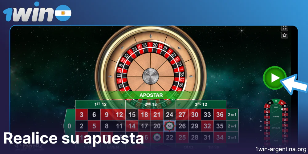 Realice su apuesta en el sitio web de 1win