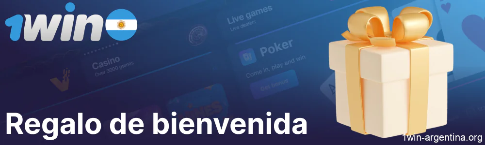 Bono de bienvenida en la aplicación móvil 1win Argentina