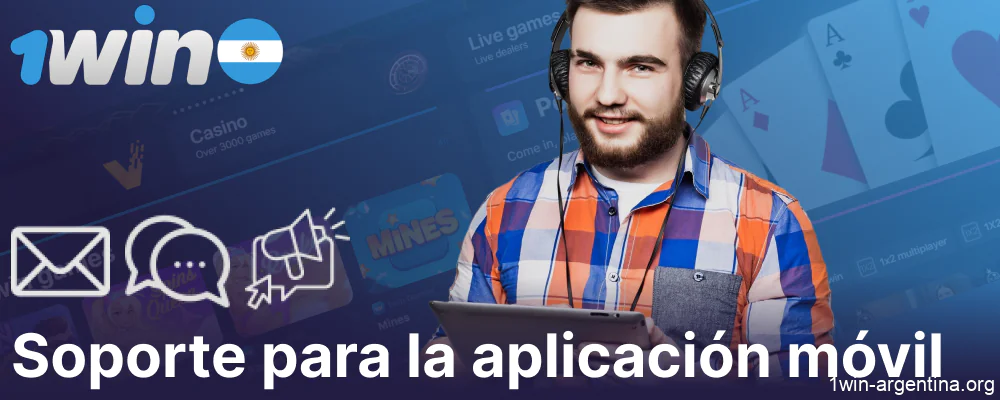 Servicios de atención al cliente de 1win para jugadores de Argentina