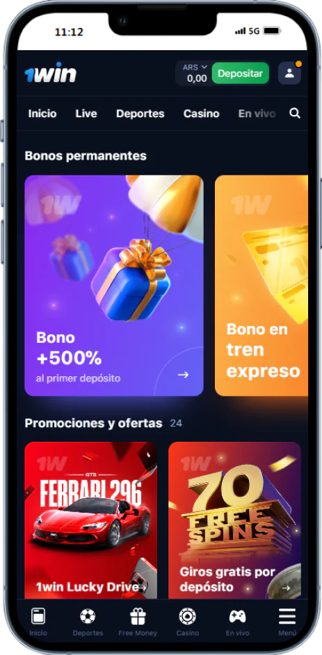 Bonos y promociones de 1win para jugadores argentinos